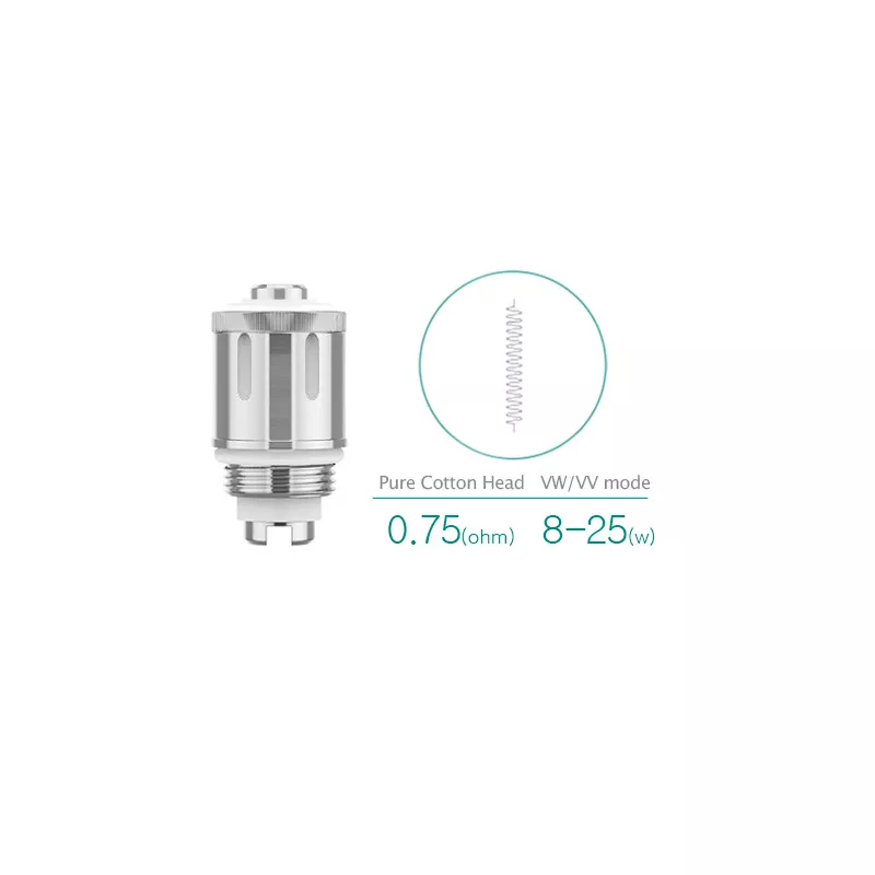 Coil. GS Air 0,75 Ohm- Eleaf (pack de 5) Vapitex Maroc