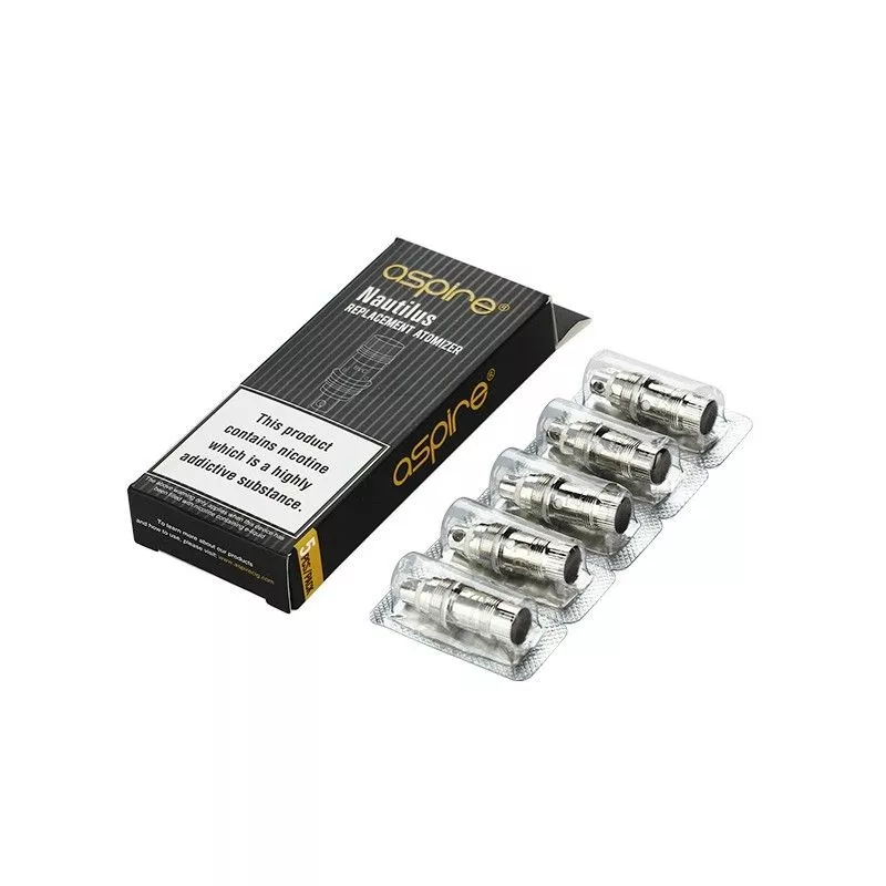 Coil - Nautilus 2S 0.4 Ohm - Aspire (pack de 5) Vaprotex SARL Maroc