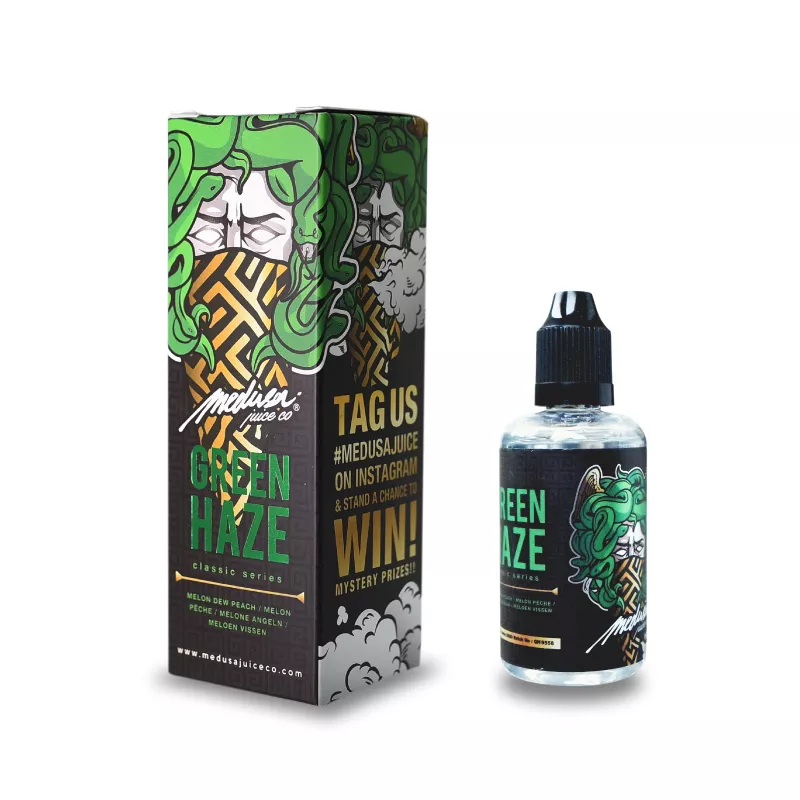 Medusa - Green Haze 00MG/50ML - ZHC Vapitex Maroc