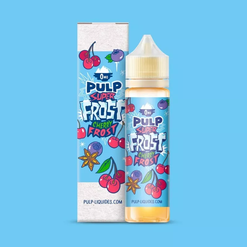 Super Frost & Furious - Cherry Frost  50 ML - by Pulp Vapitex Maroc