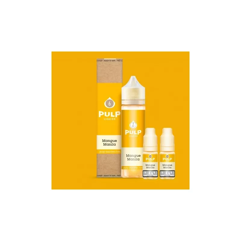 Pulp - Mangue Manila 60ML - Pack Vapitex Maroc