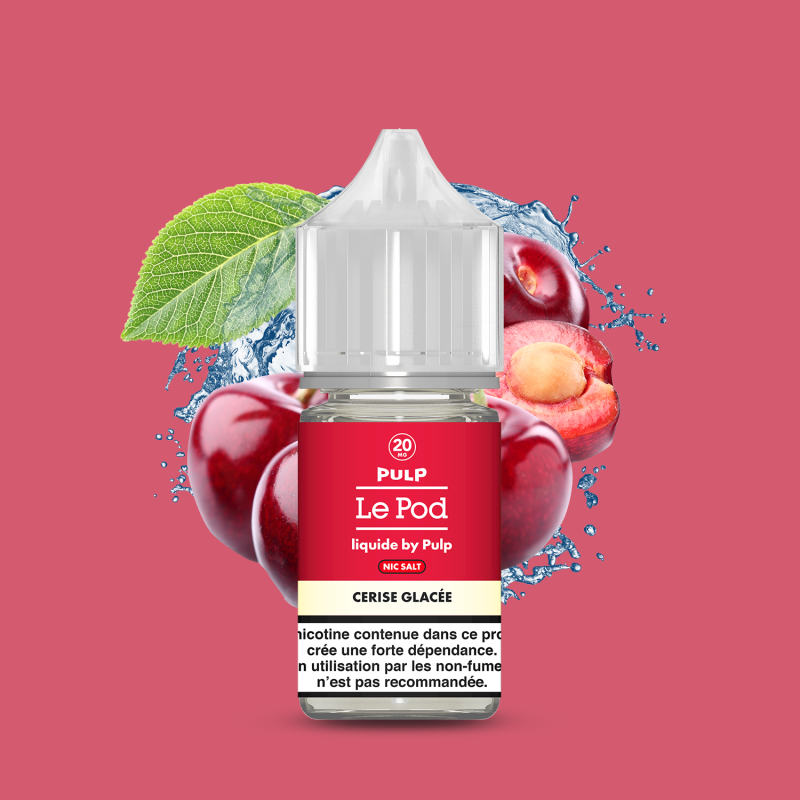 Le Pod Liquide Cerise Glacée - 30ml Vapitex Maroc