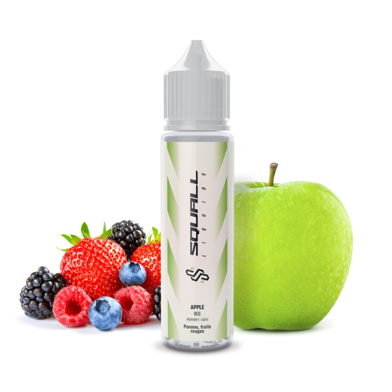 Squall - Apple 50ML, 00MG/03MG/06MG Vapitex Maroc