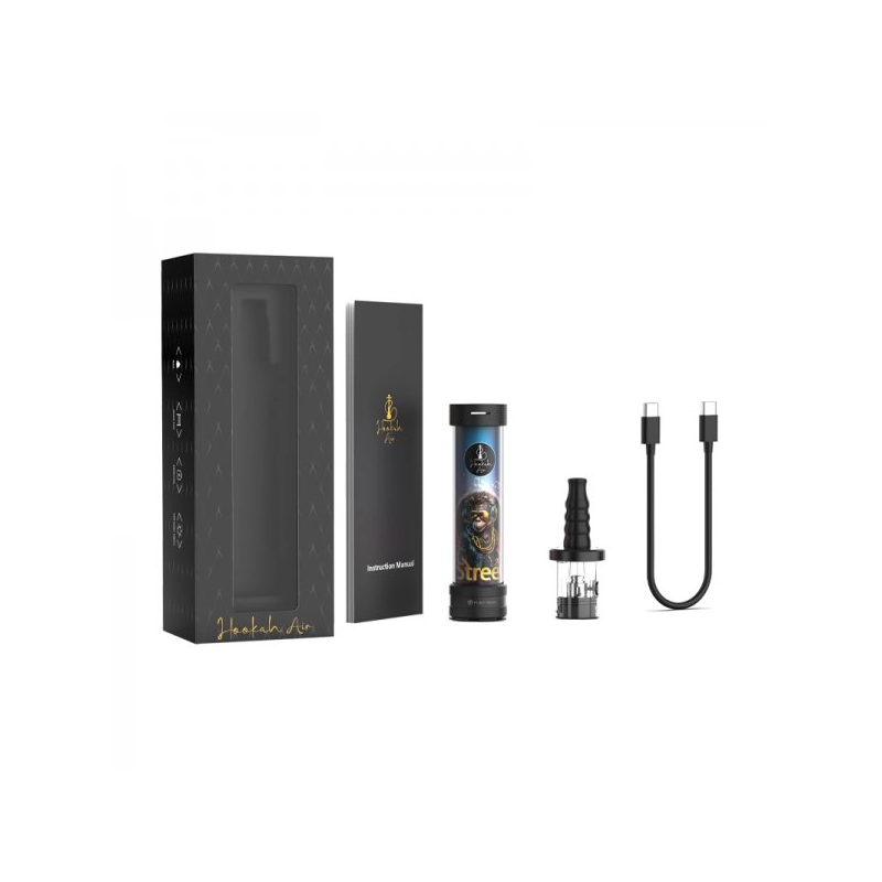 E-Chicha Portable Hookah Air 3200mAh Oriental Gold - Fumytech Vapitex Maroc